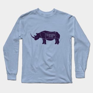 Save the Rhinos Long Sleeve T-Shirt